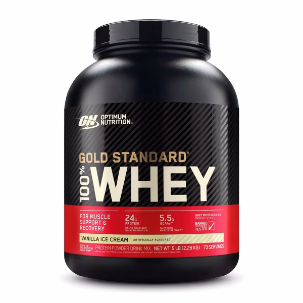 Gold Standard 100% Whey™ – Vanilla Ice Cream (73 Servings)