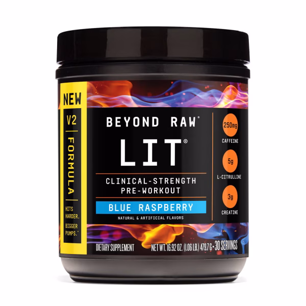 LIT V2 Pre-Workout – Blue Raspberry