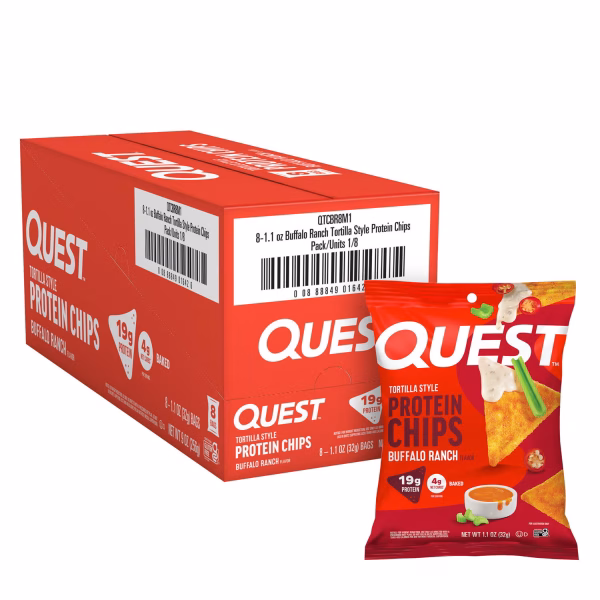 Tortilla Style Protein Chips – Buffalo Ranch