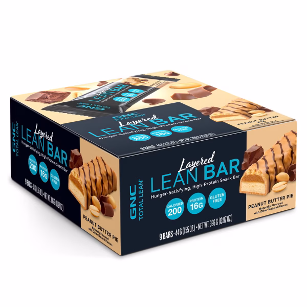 Layered Lean Bar – Peanut Butter Pie