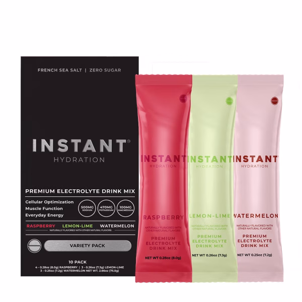 Premium Electrolyte Drink Mix – Variety Pack (10 Stick Packs)