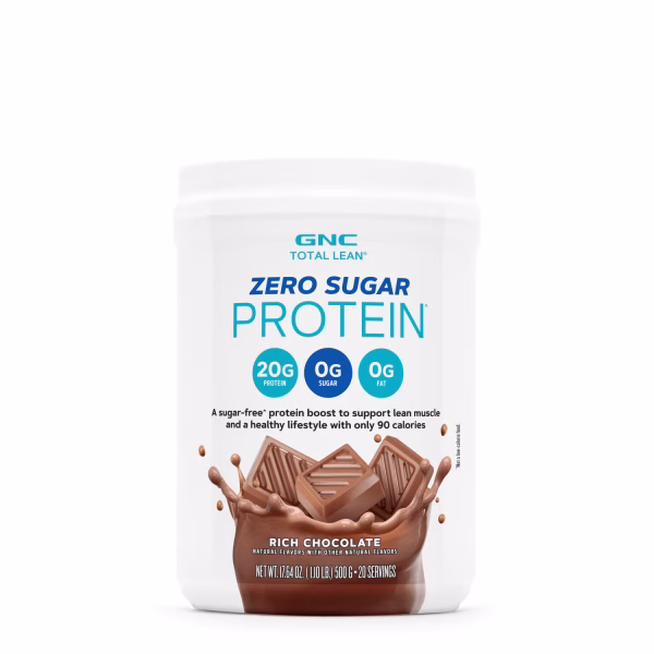 Zero Sugar Protein – GNC Total Lean®-Rich Chocolate
