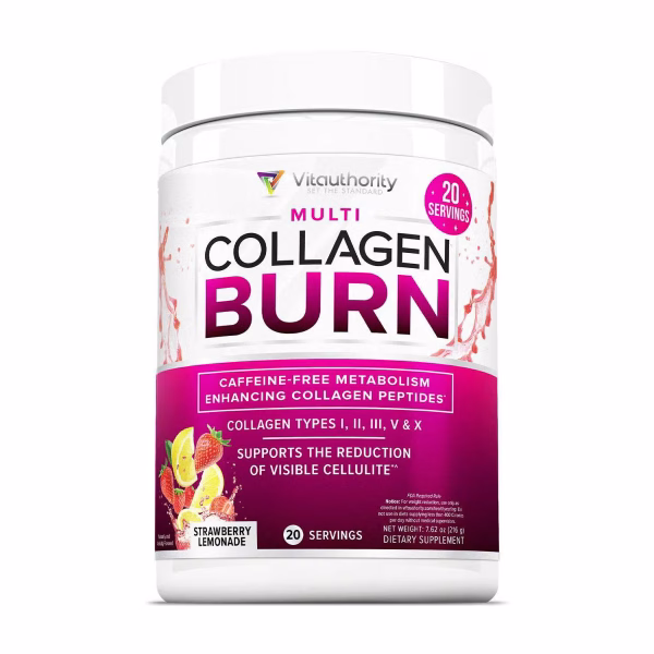 Multi Collagen Burn – Strawberry Lemonade – 7.62 oz. (20 Servings)