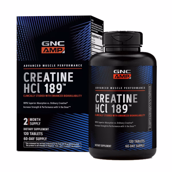Creatine HCl 189™ – 120 Tablets