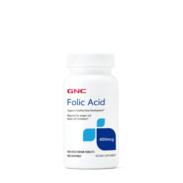 Folic Acid – 400 mcg